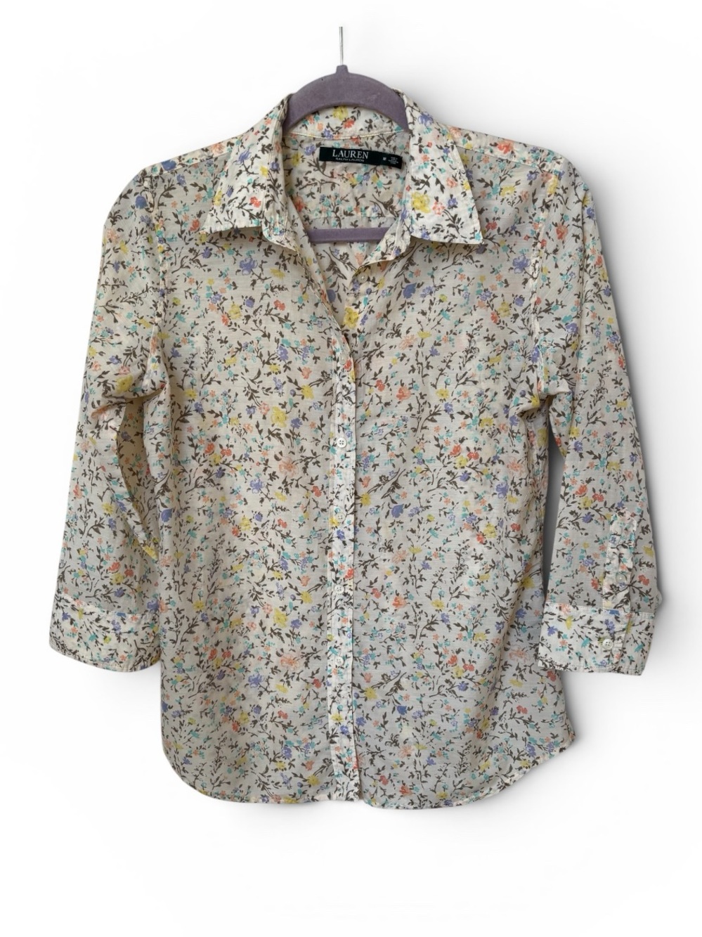 Lauren Ralph Lauren Vintage Blouse Size Medium